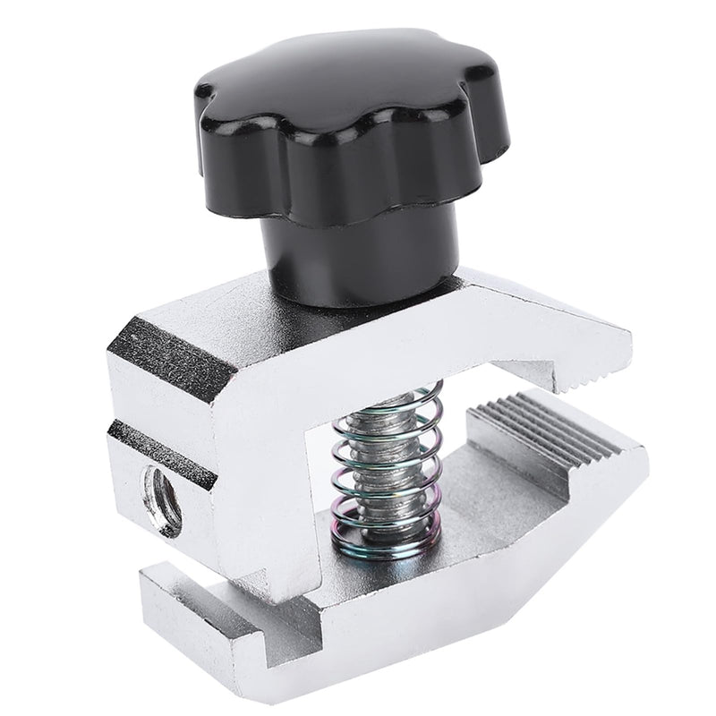 SJJ-01 Push-Pull Force Fixing, 500N High Load Capacity Stainless Steel Claw Clamp Thrust Tension Meter Clamp for Traction Tester