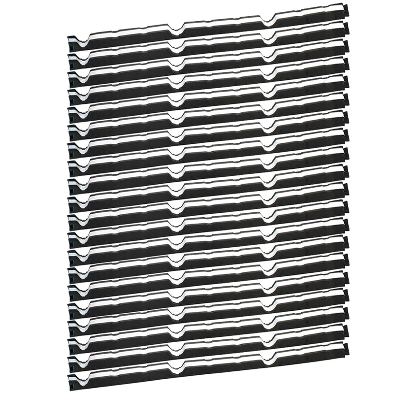 20Pcs 12 Inch Outside R Panel Foam Closure Strips -12" Replacement for Metal Corrugated Roofing Panels -3' Long Classic Rib Profile (Outside)