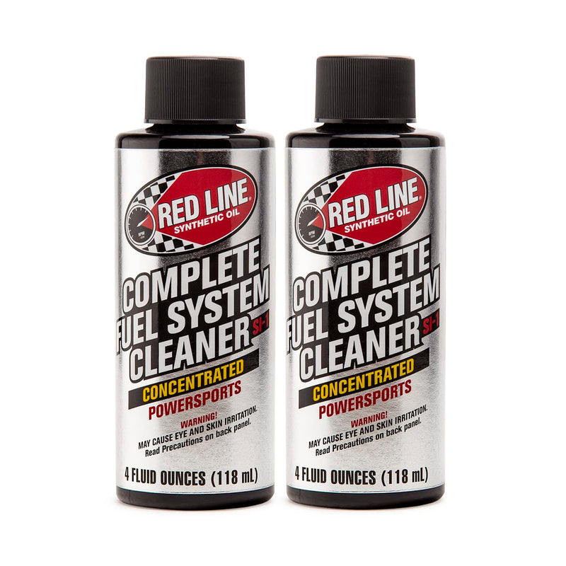 Red Line 60102 Complete Powersports Fuel System Cleaner - 4 Ounces (2 Pack) 2