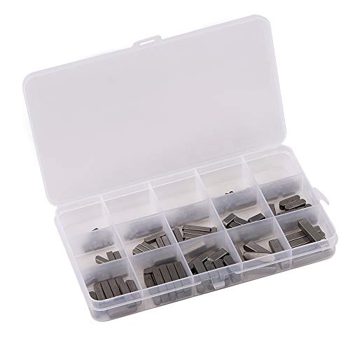 140pcs Parallel Pin 3/4/5/6mm 16 Kinds of Square Parallel Key Parallel Pin