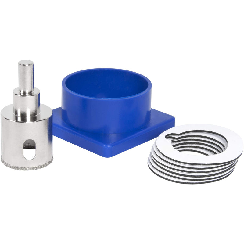 QEP 1-3/8" (35 mm) Xtreme Diamond Hole Saw with Water Delivery System One Size