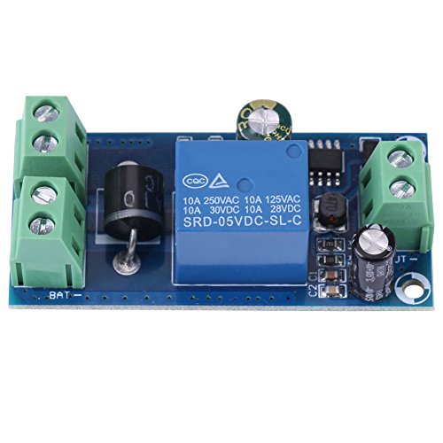 UPS Module DC 5V-48V 10A Automatic Battery Backup Switch Module Emergency Power Control Power Supply Switch for Incubator Laptop Network