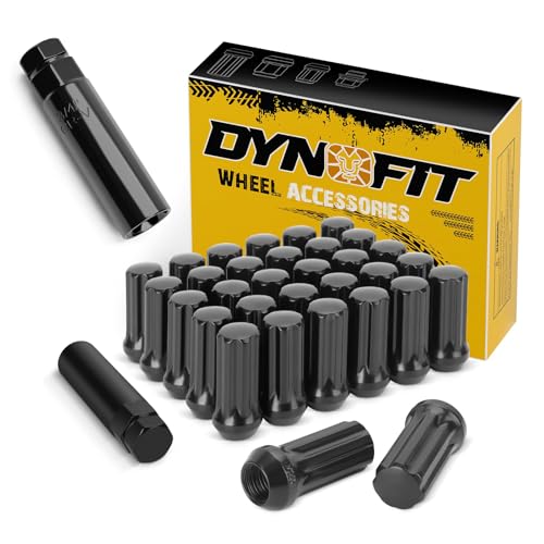 32pcs+2keys 14mmx1.5 Wheel Lug Nuts for 8 Lug Aftermarket Wheels (Bundle)