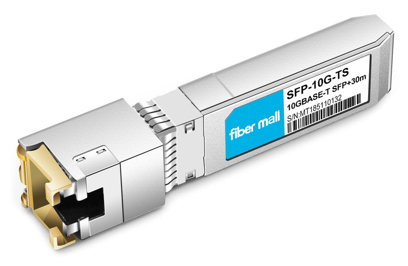 10G SFP+ to RJ45 for Palo Alto Networks PAN-SFP-Plus-T 10GBASE-T SFP+ Copper RJ-45 30m Transceiver Module 10GBase-T: 30m