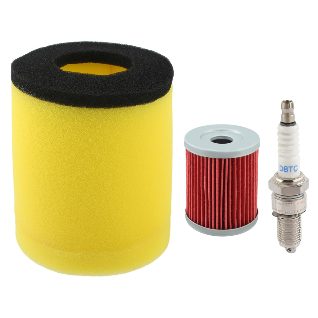 AUTOKAY Air Oil Filter Fits for Suzuki 1987-2001 Quadrunner 250 1991-2002 King Quad 300