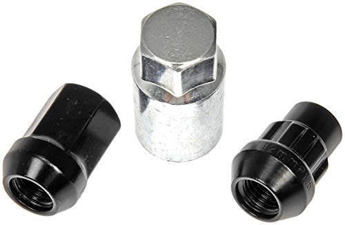 Dorman 713-375A Black Acorn Wheel Nut Lock Set