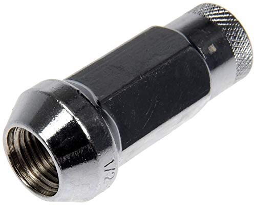 Dorman 713-285 Chrome Open End Knurled Wheel Nuts