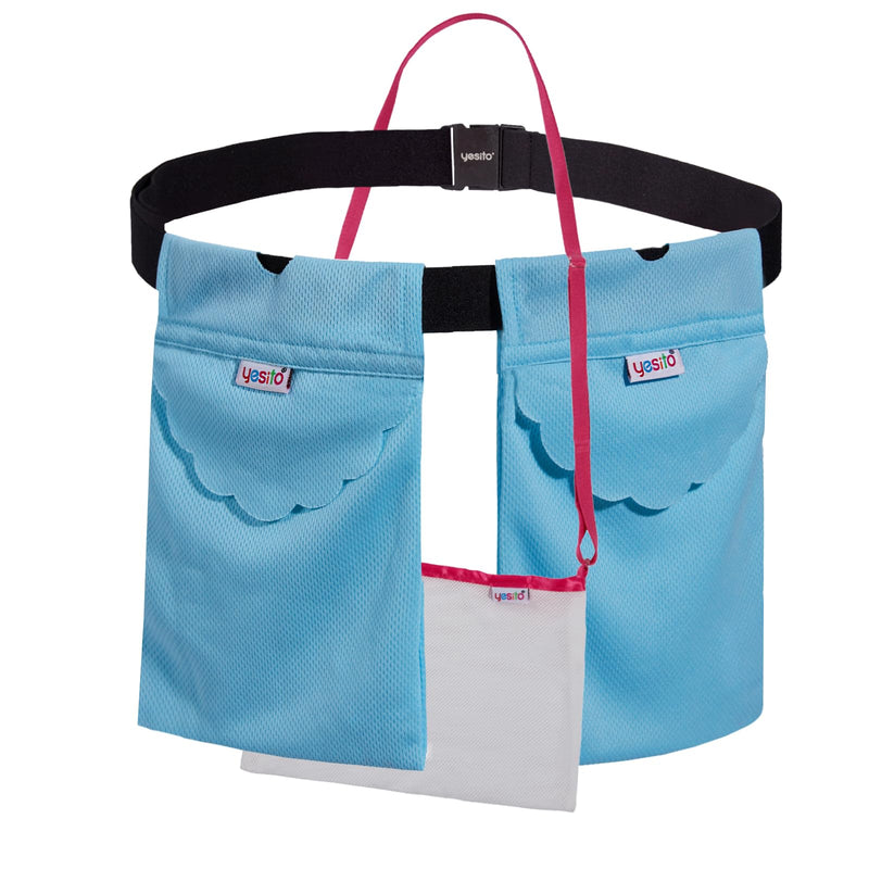 Mastectomy drainage pouch and Shower for Support Adjustable Comfort Lake Blue