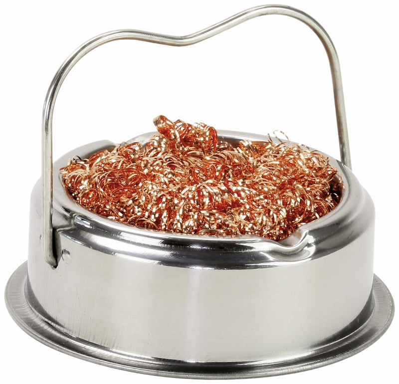 Blanko Soldering Tip Cleaner Brass Wool Sponge Cleaner with Container and Soldering Iron Tray