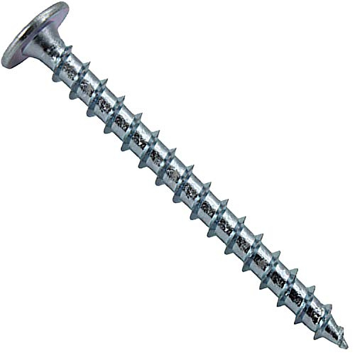 10 x 2 Low Profile Pancake Head Roofing Screws - Wood to Metal - for Standing Seam Roofs - Zinc Plated - 1 x 250 Count Bag - 250 Screws 2"