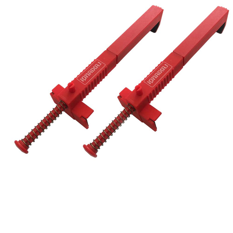 LXQ 7.9-9.4 Inch extended upgrade Brick Line Clips Line Runners Sold In Pairs,Red
