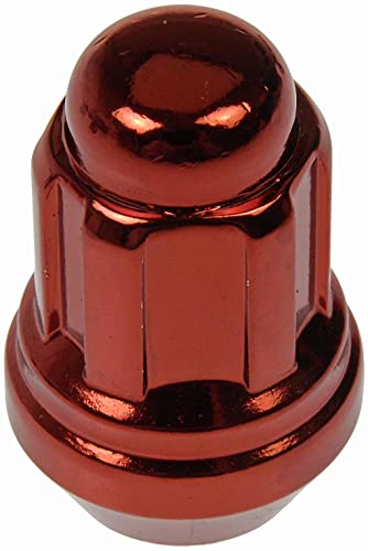 Dorman 711-635E Red Acorn Nut Lock Set M14-1.50