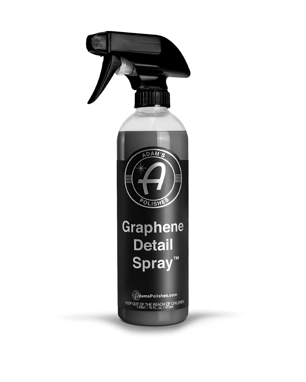 Adam’s Graphene Detail Spray (16 Fl Oz) - Extend Protection of Waxes, Sealants, & Coatings | Waterless Detailer Spray For Car Detailing | Clay Bar, Drying Aid, Add Ceramic Graphene Protection 16 Fl Oz (Pack of 1)