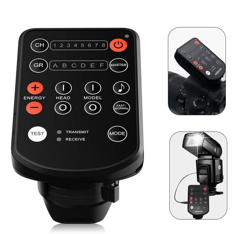 AODELAN Wireless Flash Trigger for Canon, for Sony, for Nikon, for Olympus,for Fujifilm,for Panasonic, for Samsung; Compatible Profoto Air Remote