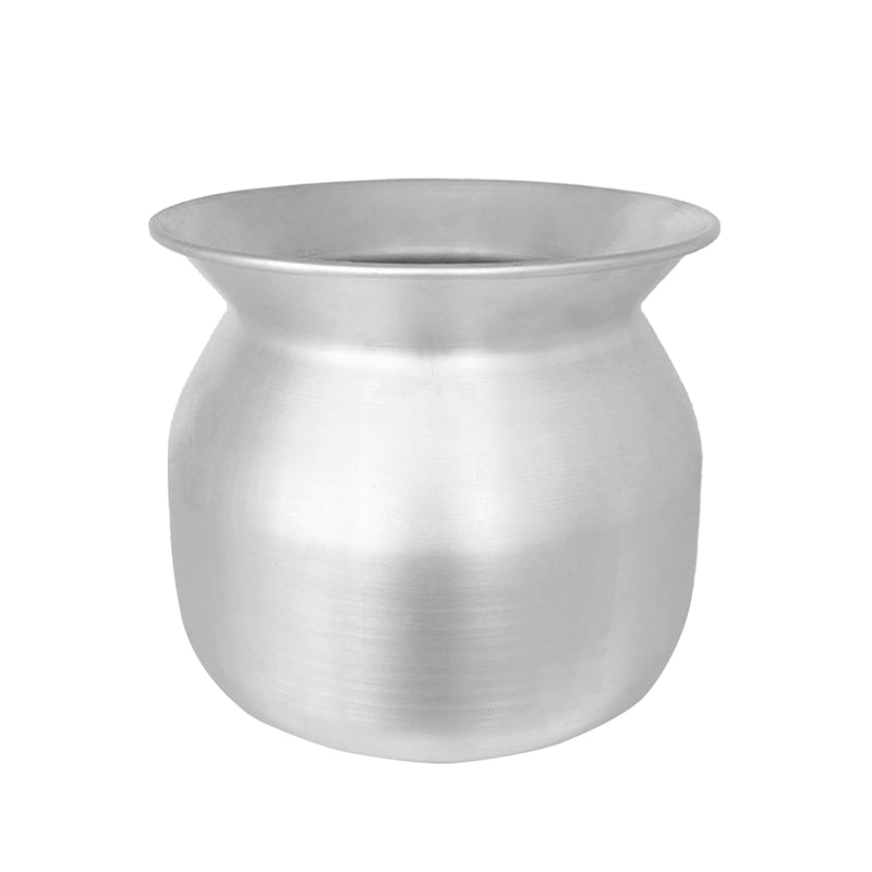 Sticky Rice Aluminum Cook Pot from Thailand - Genuine Replacement Pot for Traditional Steamer Crock, Family Size 8.67 Inch Standard Diameter (22 cm) Traditional Aluminum Pot