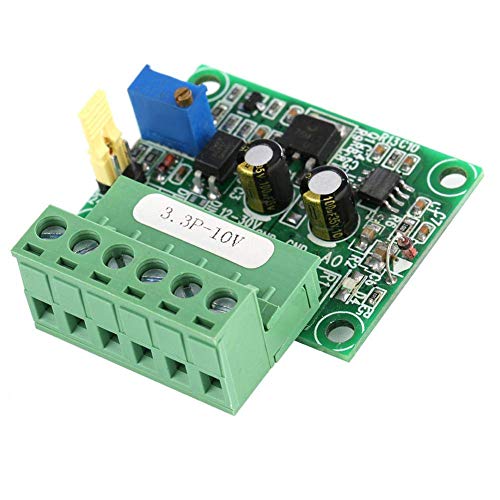 FTVOGUE 3.3V PWM to 0-10V Voltage Converter D/A Digital Analog PLC Conversion Module
