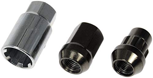 Dorman 713-275Z Hyper Black Acorn Wheel Nut Lock Set