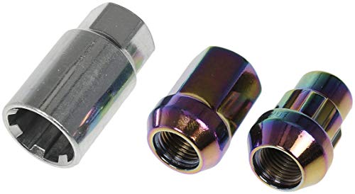Dorman 713-275G Rainbow/Neo-Chrome Acorn Wheel Nut Lock Set