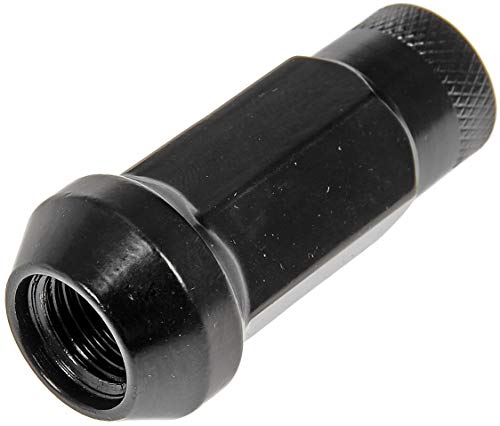 Dorman 713-485A Black Open End Knurled Wheel Nuts