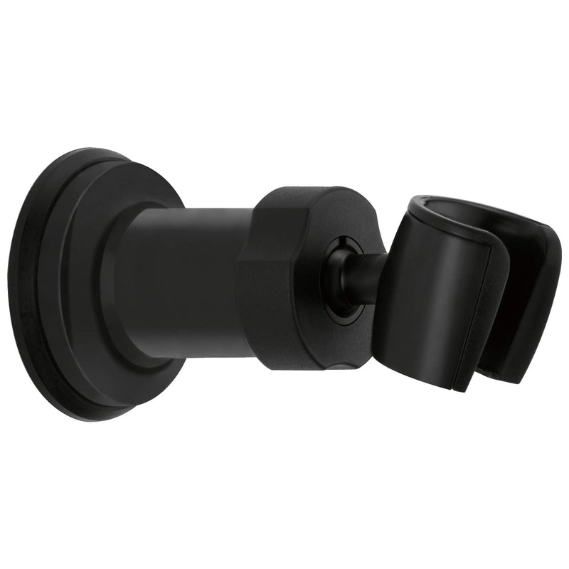 DELTA FAUCET U4005-BL-PK Adjustable Wall Hand Shower Mount, Matte Black