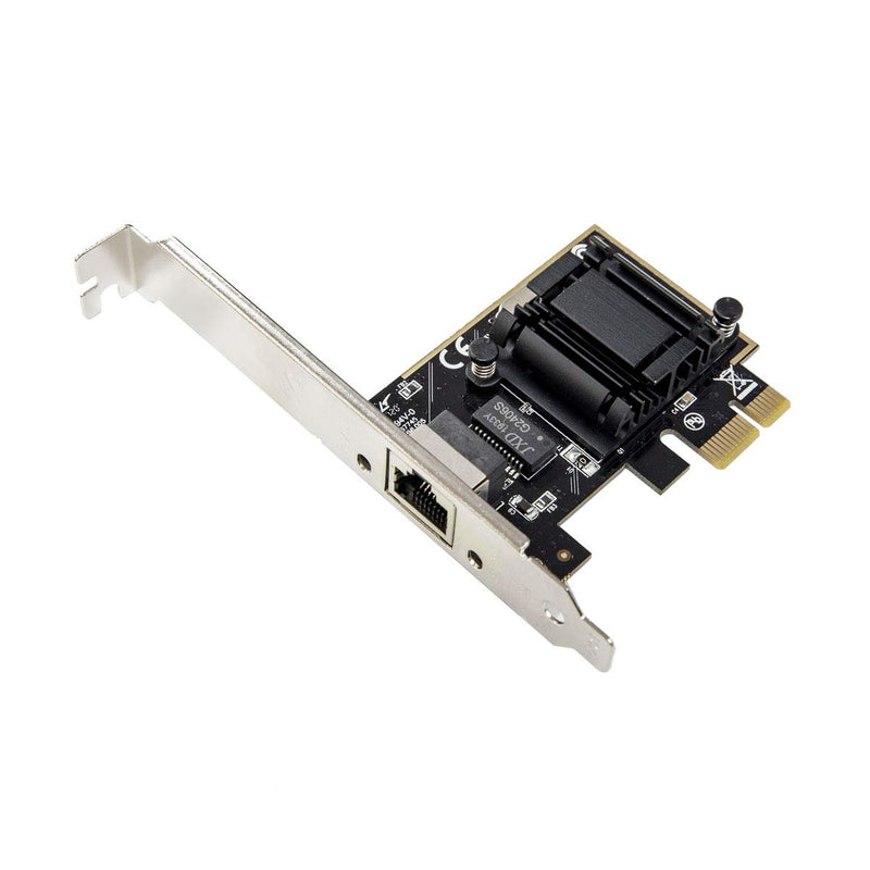 IO CREST Single Port Gigabit Ethernet PCI-e x1 Intel I211 Controller Card (SY-PEX24067)