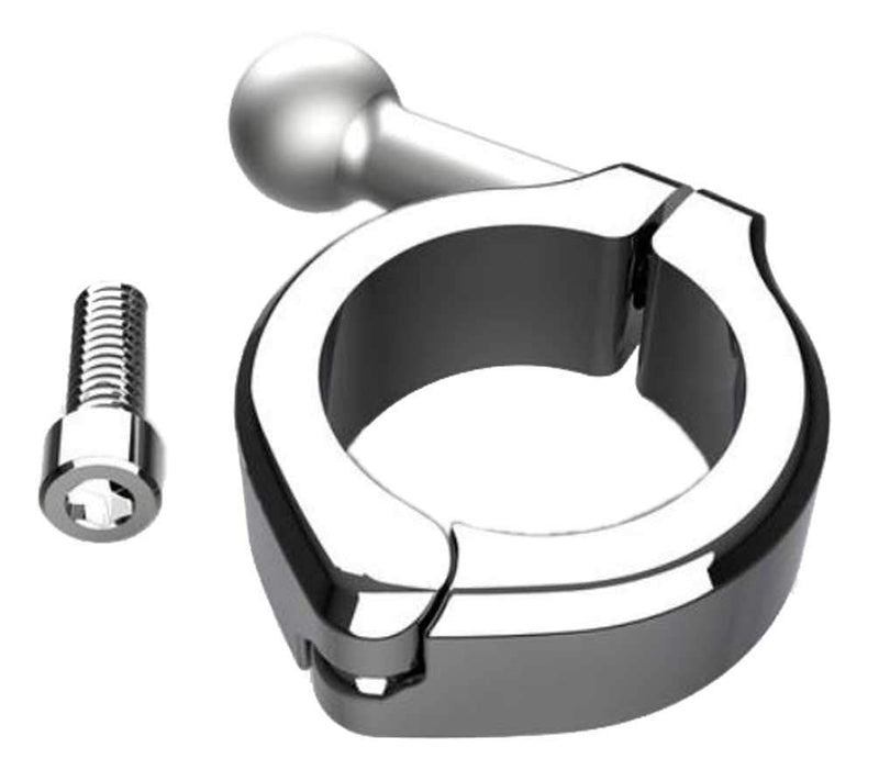 CIRO 1-1/4" Aluminum Bar Mount Chrome