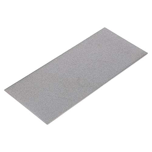 Diamond Grinding Plate 150 Grit, Rectangle Diamond Whetstone, Thin Grinding Stones, Outdoor Kitchen Grinding Tool (150) 150 mesh