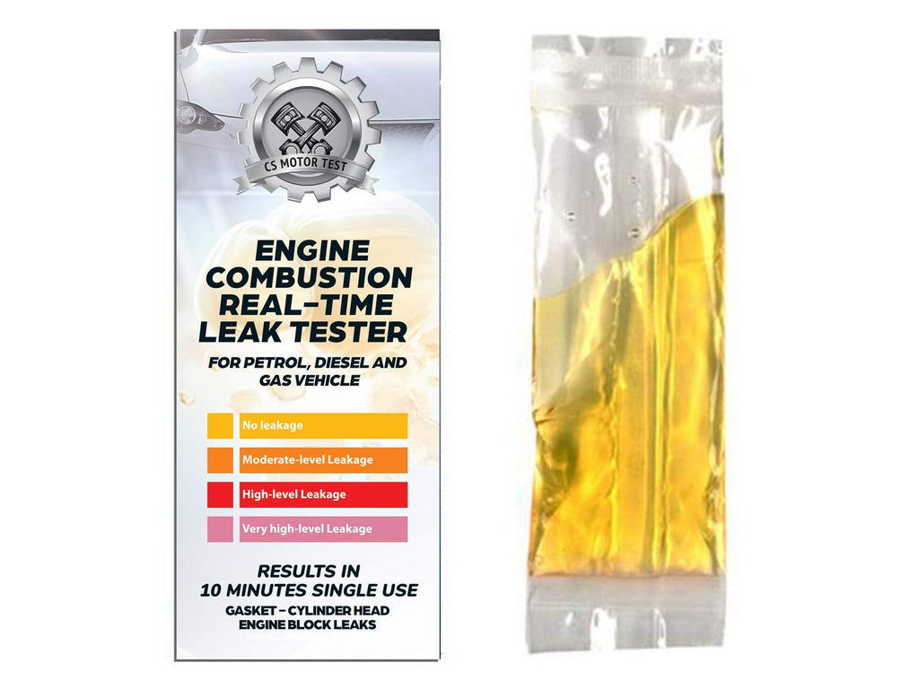 CS Engine Combustion Real-TIME Leak Tester - Cylinder Head Gasket CO2 Head Tester - Test While Driving - Petrol Diesel Gas - Engine Under Load Head Gasket Test Kit- 2 PCS in a Box