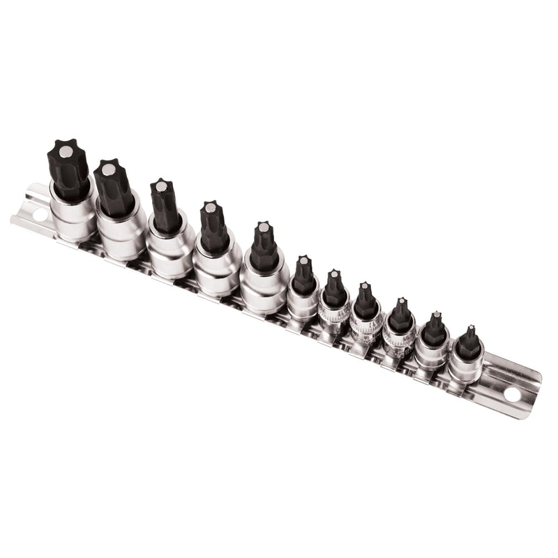 Performance Tool W38801 Magnetic Star Bit Socket Set (11pc) Magnetic Star Bit Socket Set (11pc)
