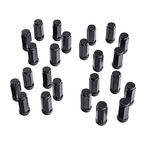 Rugged Ridge | Wheel Lug Nut, Set of 24, Black, M14-1.5 | 16715.32