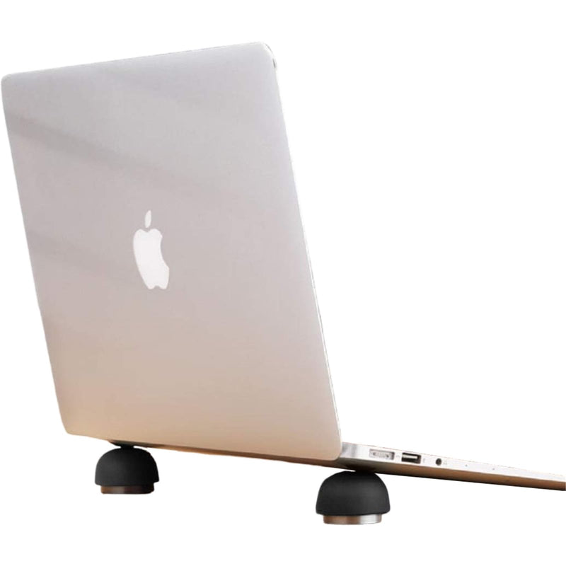 Laptop Cooling Pad,Portable Magnetic Laptop Cooling Stand Laptop Computer Small Invisible Cooler Ball Dark black