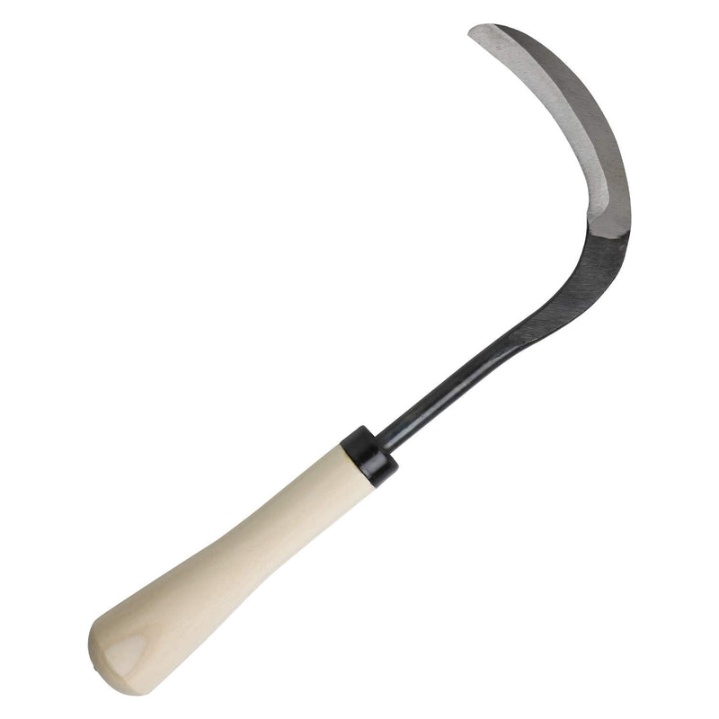 Wazakura Bonsai Repotting Sickle MADE IN JAPAN, Japanese Gardening Tool for Transplant - 3inch(75mm) Blade 3inch(75mm) Blade Beige