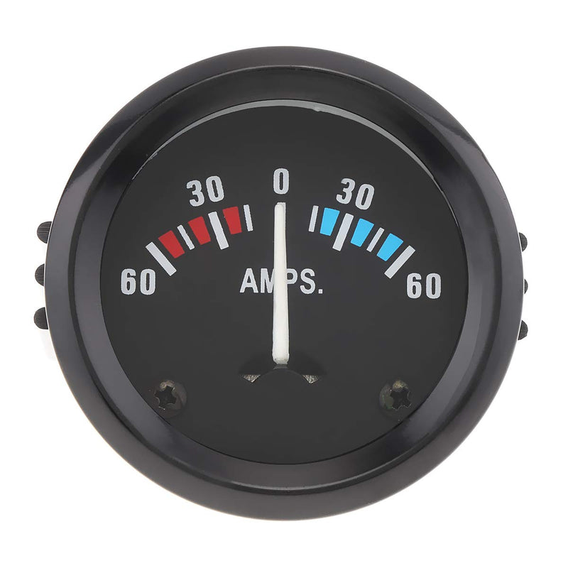 2" 52MM 12V 60-0-60 AMP Universal Ammeter Gauge Meter for Car/Boat/Truck/ATV