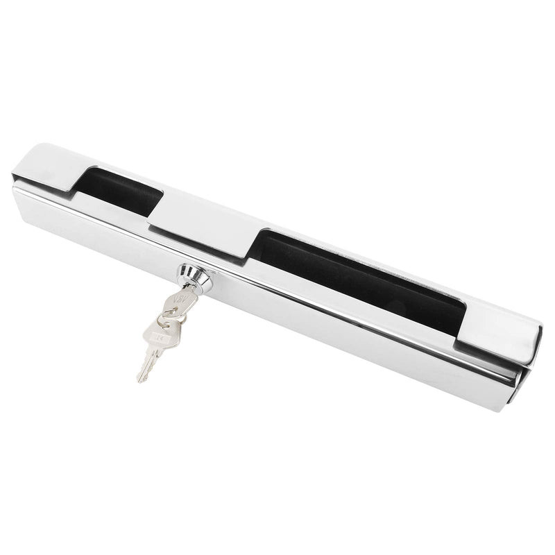 YaeMarine Stainless Steel Outboard Motor Lock, Heavy Duty, Brass Lock, Fits Most Outboards, Prevents Theft & Clamp Loosening