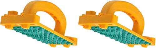 MICROJIG GRR-RIPPER GB-1 Grr-Rip Smart Hook Push-Block, 2-Pack, Yellow
