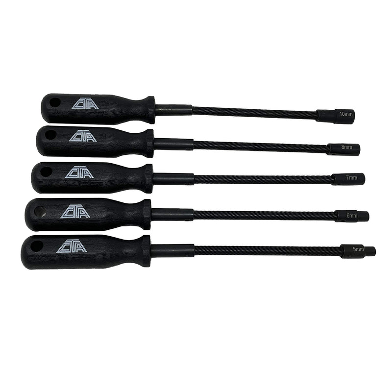 CTA Tools 8608 5-Piece Metric Driver Set 5mm/6mm/7mm/8mm/10mm