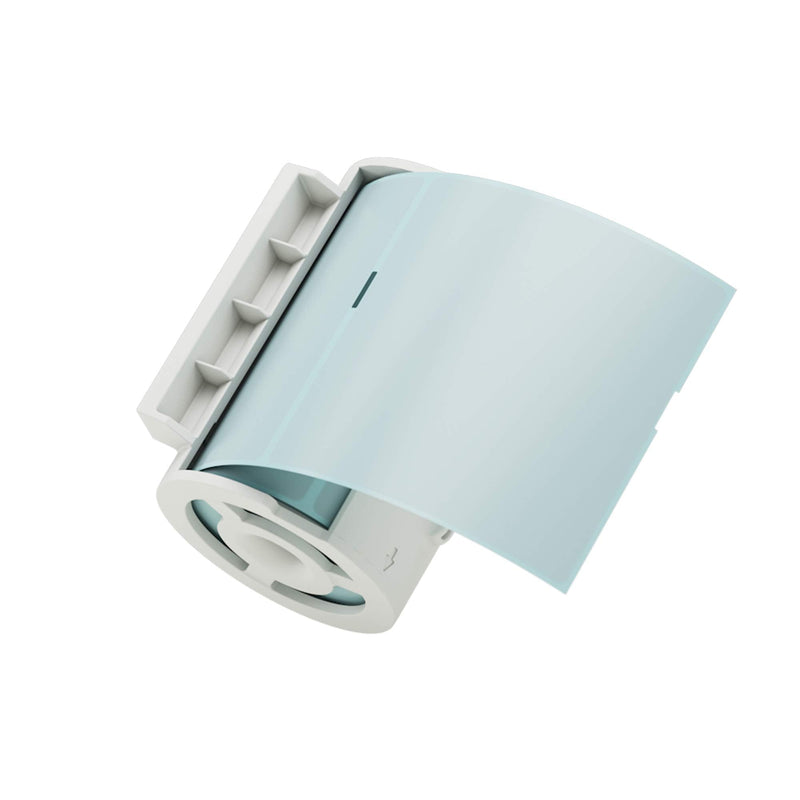 [Australia - AusPower] - 3" x 3" Transparent Label Paper Cartridges for Nemonic Label Printer, MIP-001LW - 125 Labels Per Roll Transparent(3"x3")/125labels Inches 