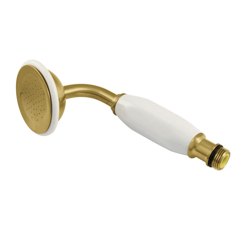 Kingston Brass K106A7 Victorian Single Function Round Hand Shower in Brushed Brass