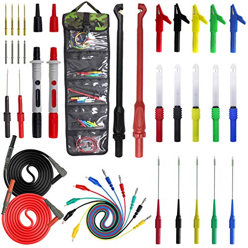 40-in-1 Multimeter Back Probe Test Lead Kit for Automotive