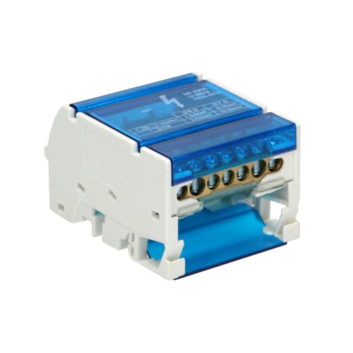 Orno 4 Row 7 Terminal Distribution Block 7 fils