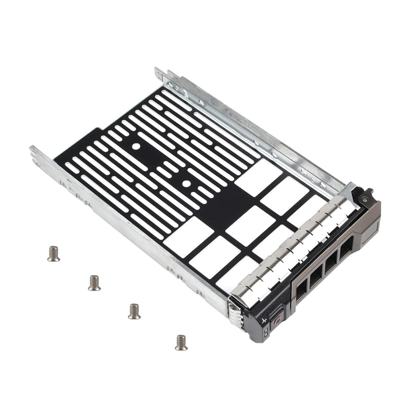 3.5" F238F SAS SATA SATAu Hard Drive Caddy Tray, Compatible with DELL PowerEdge R710 R610 R515 R510 R415 R410 R320 R310 T710 T610 Part Number: 0F238F F238F X968D 0X968D G302D 0G302D 1 PACK