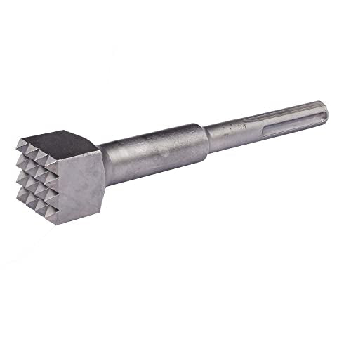 9 1/4 Inch SDS Max Bushing Tool, 1 1/2 Inch 16 Tips Bushing Hammer Head, SDS Max Concrete Bushing Bit for Demoliton Hammer(Big 16 Tips)