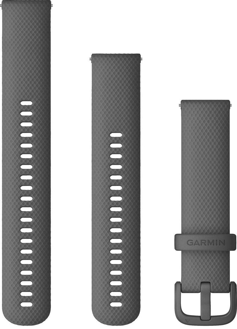 Garmin Venu Sq, Quick Release 20mm Band, Shadow Gray