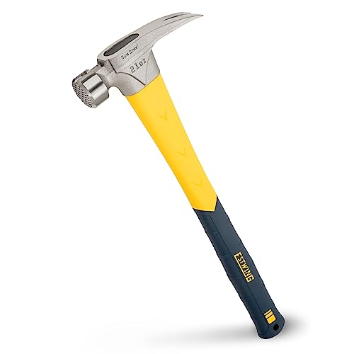 ESTWING Sure Strike Hammer, 21 oz Rip Claw Hammer, MRF21LM