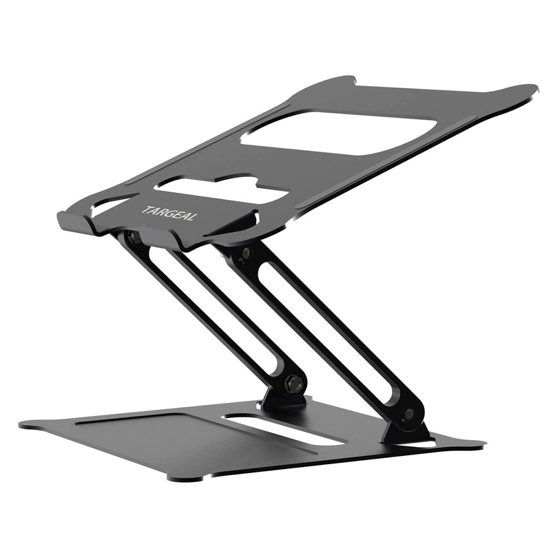 Adjustable Laptop Stand,Portable Laptop Computer Stand Riser&Multi-Angle Stand with Heat-Vent to Elevate Laptop Holder for Mac,Notebook,Lenovo KT1-black Black