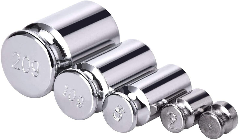 Calibration Weight Set for Digital Scales 1 g 2 g 5 g 10 g 20 g