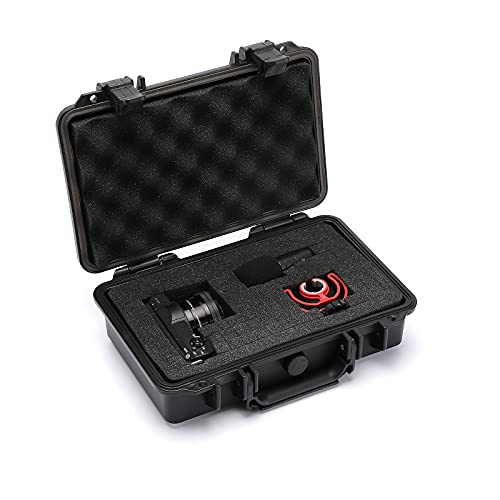 CASOMAN 11.5-Inch Water-Proof & Explosion-Proof Box, with Cush- Proof Sponge, IP67 Water Proof Grade, Customizable Foam 11.5" X 8.3" X 3.9"