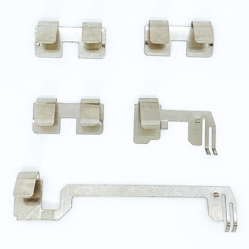 Battery Compartment Contact Piece for FLUKE Multimeters Part | Compatible with Fluke 187, 189, 725, 726, 789, 87/89 4-Generation, Battery Spring Contact Plate, Battery Holder Fixing Clip