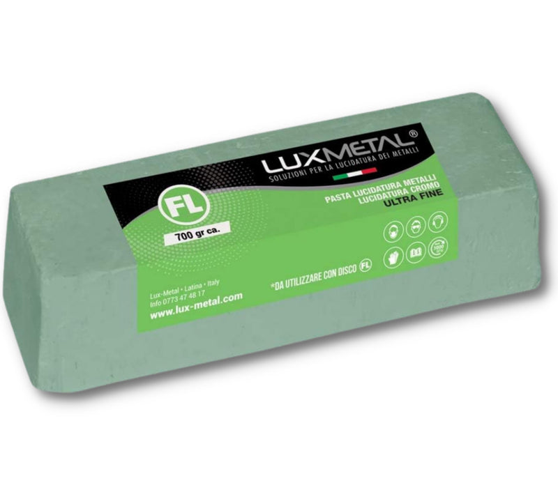 Polishing Paste Knives Green 700 g Ultra Fine Abrasive Paste for Mirror Shine on Aluminum Iron Brass Chrome Plastic Wood Marble and Other Metal - Perfect for Polishing Stainless Steel