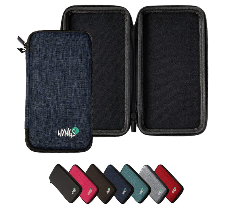 WYNGS Protective Case for TI 84 Plus/TI 83 Plus/Casio FX-9860GII / Casio FX-9750 GIII/Casio PRIZM FX-CG 50 Graphing Calculator in blue TI 83/84 Plus / Casio 9750/9860 GIII / Casio CG 50